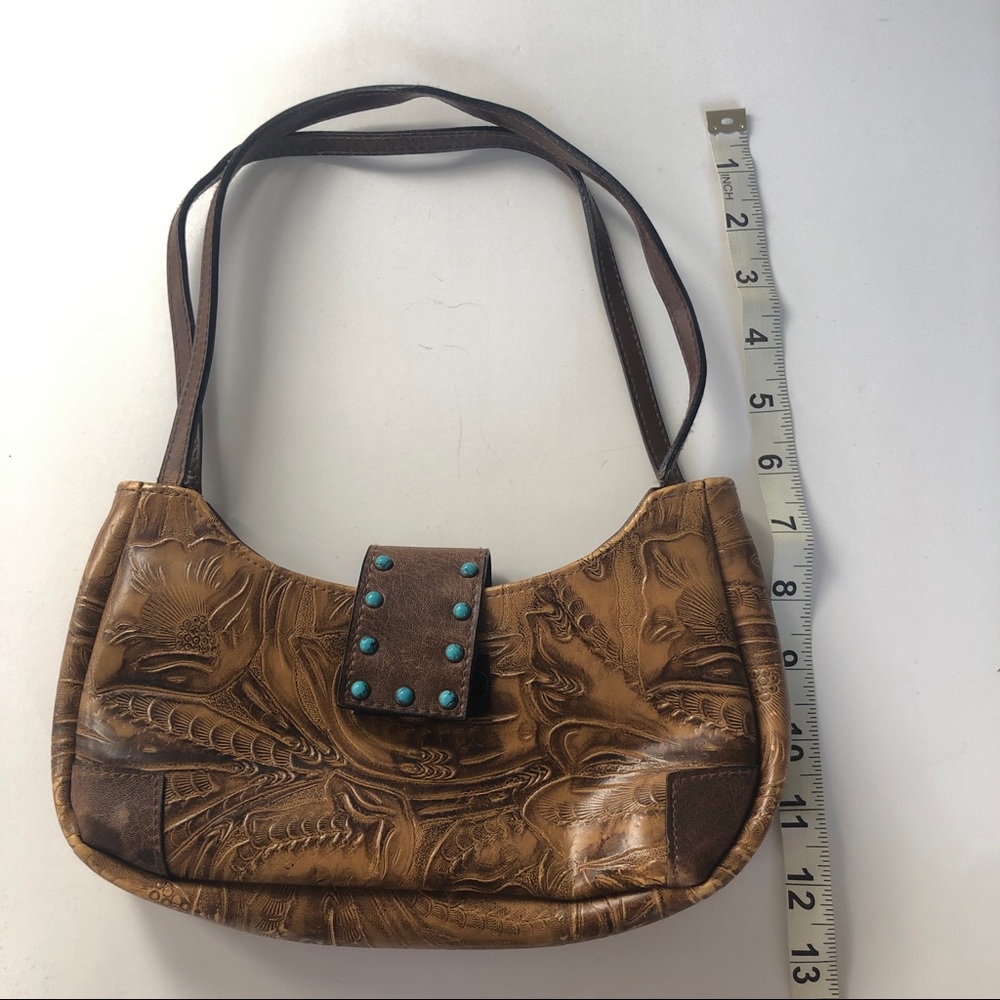 Boho embossed purse - Picture 9 of 11